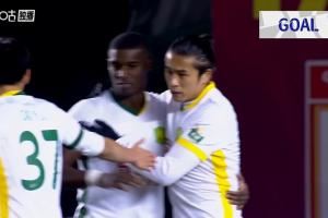 这次有效了！法比奥冷静分球张玉宁替补破门，国安3-0亚泰